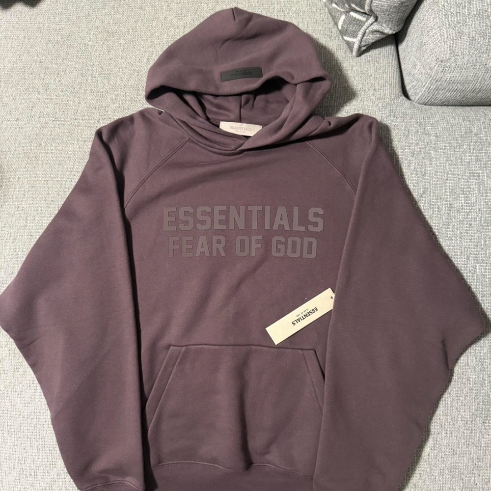 Essentials Hoodie - Deep Purple
